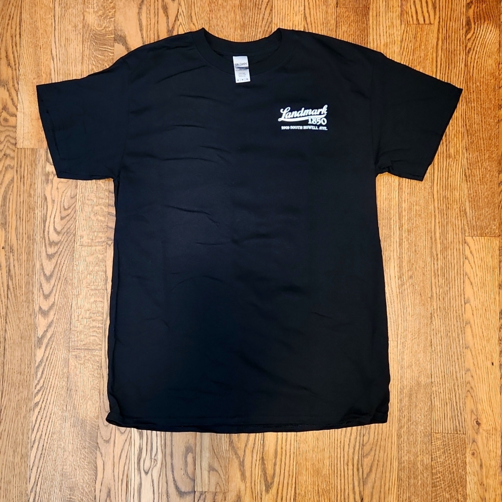 Landmark 1850 T shirt unisex M Black